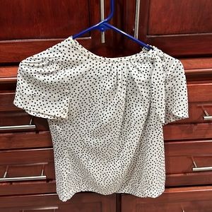 Ann Taylor x small dot blouse
